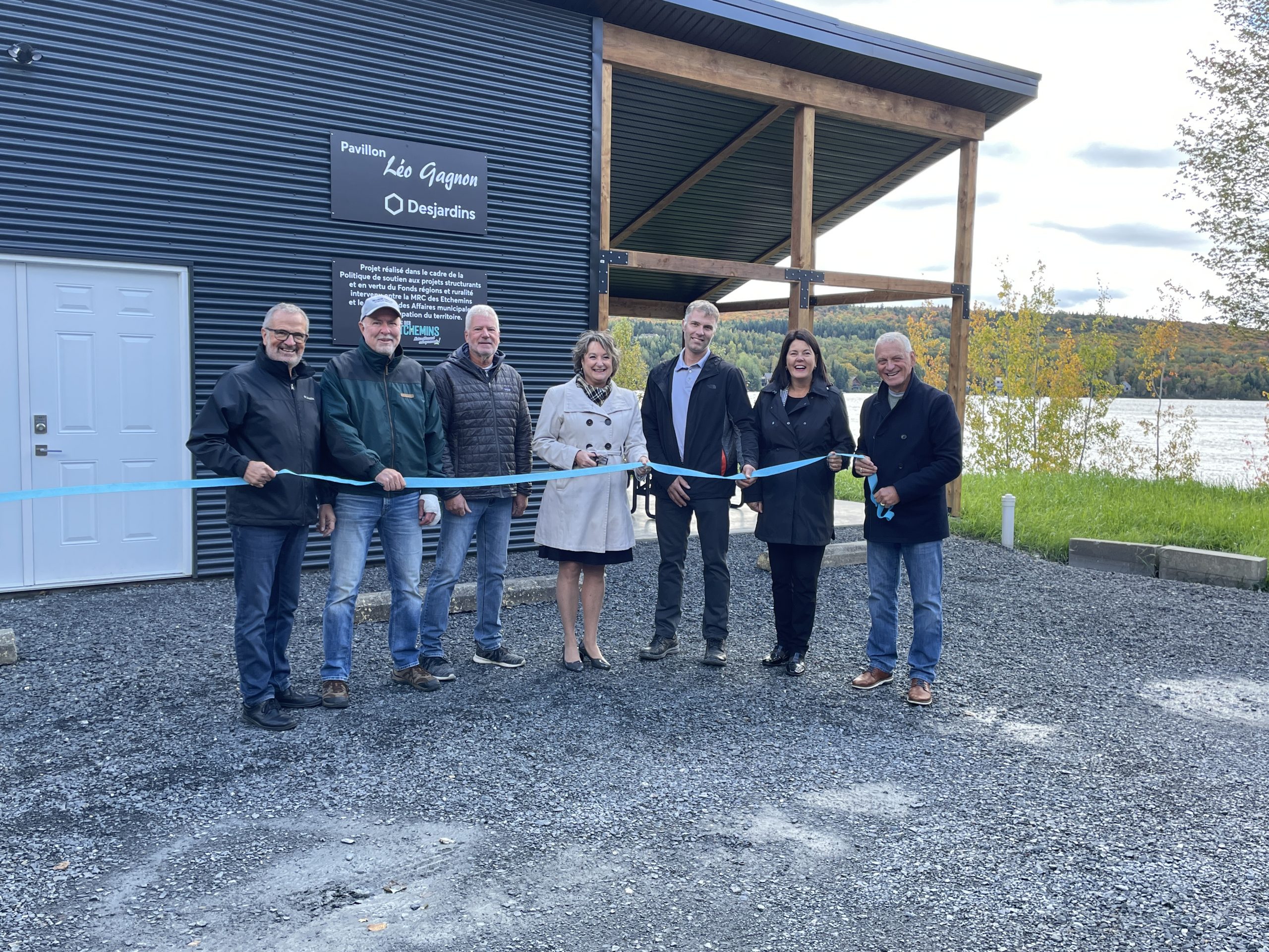 L’Association du club nautique de LacEtchemin inaugure son pavillon
